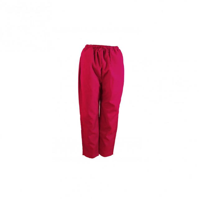 Pants Scrub Uniform Polyester Silky Fabric Large Purple