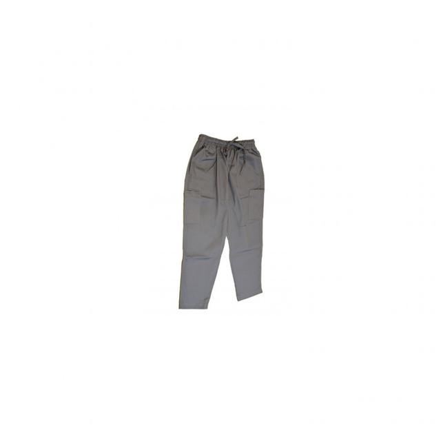 Pants Scrub Uniform Polycotton Fabric Medium Light Grey