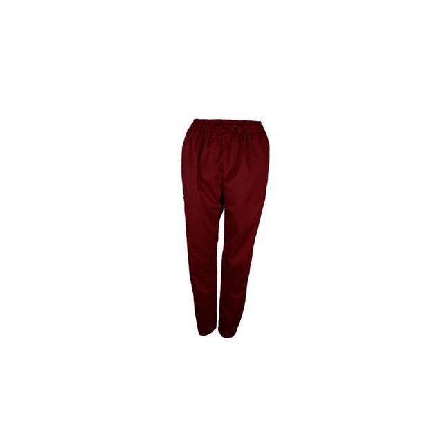Pants Scrub Uniform Polycotton Fabric X Large Maroon