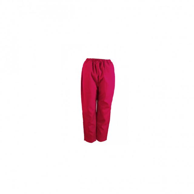 Pants Scrub Uniform Polyester Silky Fabric X Small Dark Pink