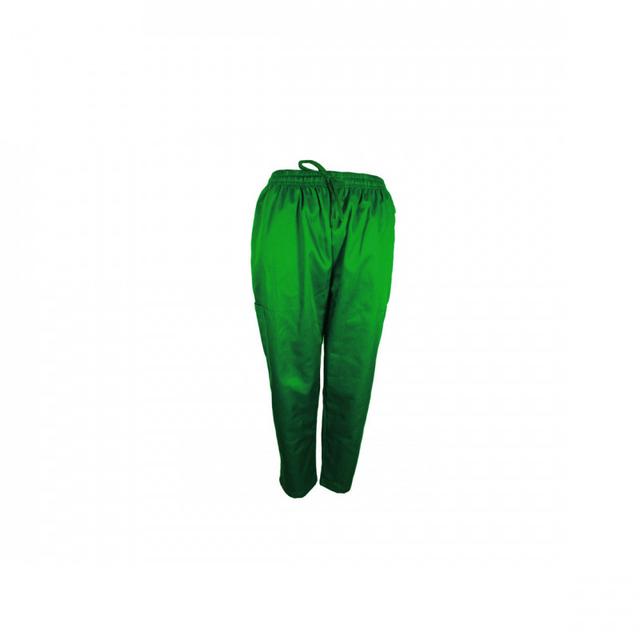 Pants Scrub Uniform Polyester Silky Fabric Small Emirates Green