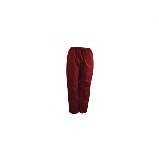 Pants Scrub Uniform Polyester Silky Fabric X Large Maroon