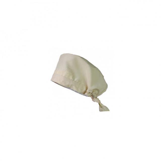 Cap Polyester Silky Fabric Small Light Beige