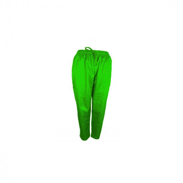 Pants Scrub Uniform Polycotton Fabric Medium Parrot Green