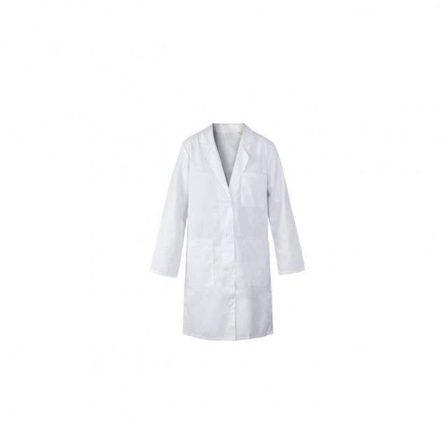 White Cotton Lab Coat X - Large