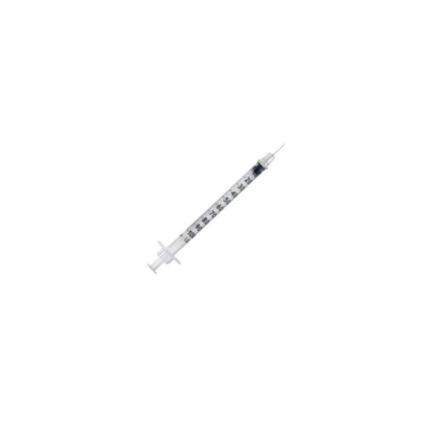 Disposable Syringe 1 ml - 26G x 1/2''